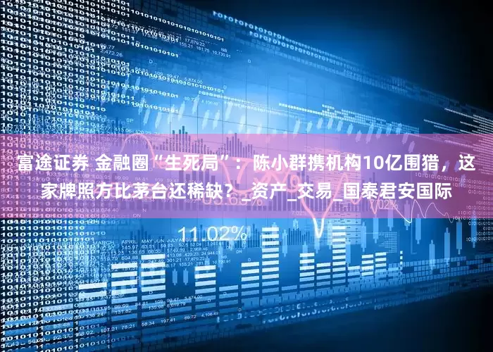 富途证券 金融圈“生死局”：陈小群携机构10亿围猎，这家牌照方比茅台还稀缺？_资产_交易_国泰君安国际