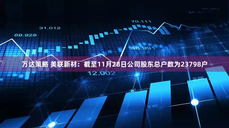 万达策略 美联新材：截至11月28日公司股东总户数为23798户