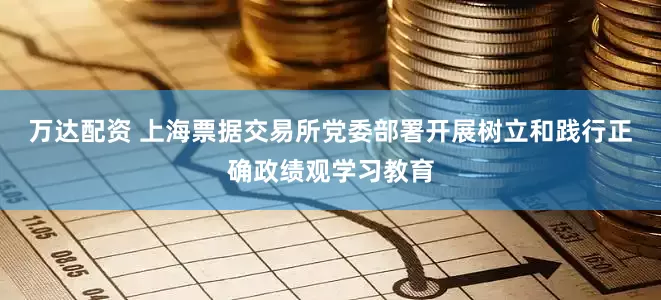 万达配资 上海票据交易所党委部署开展树立和践行正确政绩观学习教育